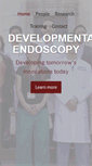 Mobile Screenshot of developmentalendoscopy.com
