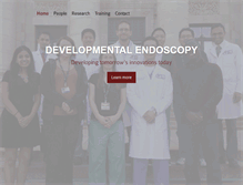 Tablet Screenshot of developmentalendoscopy.com